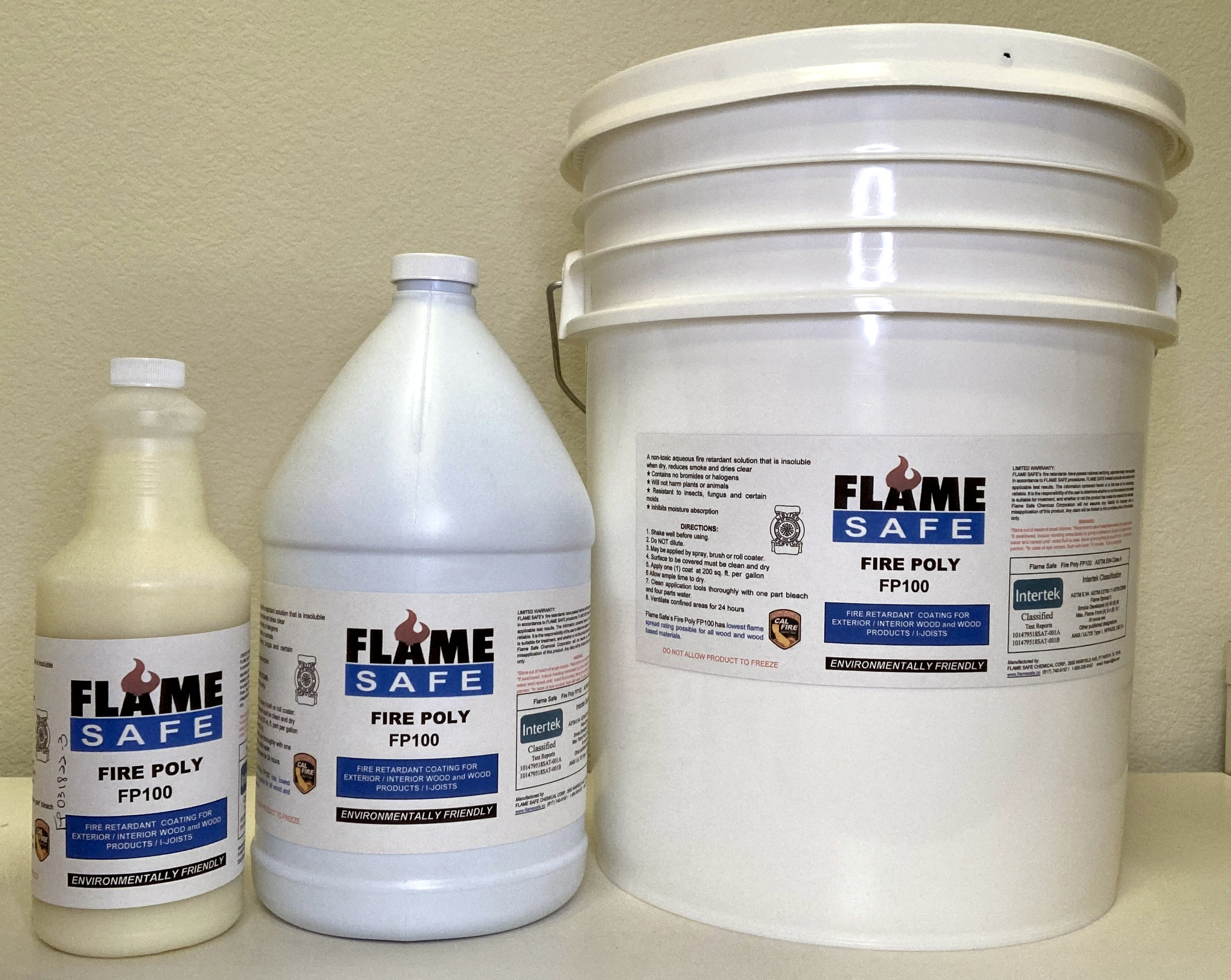 Fire Poly FP100 fire retardant coating